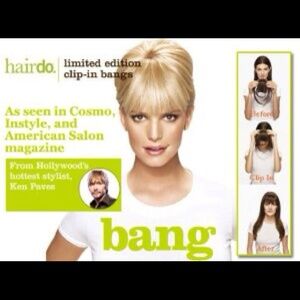 Hairdo Clip-in Bangs by Jessica Simpson